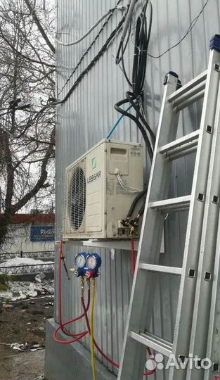 Чистка сплит систем ремонт сплит систем, заправка