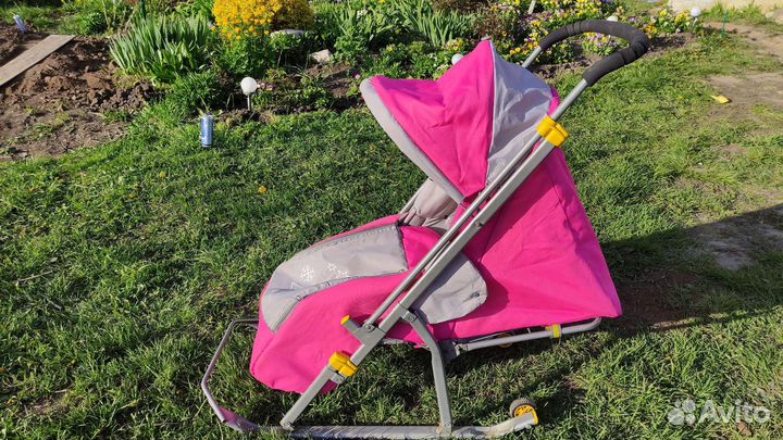 Санки коляска ника