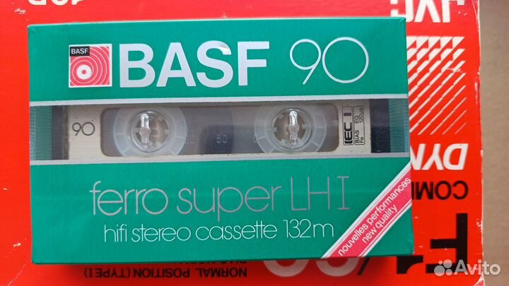 Аудиокассета BASF ferro super LH I 90