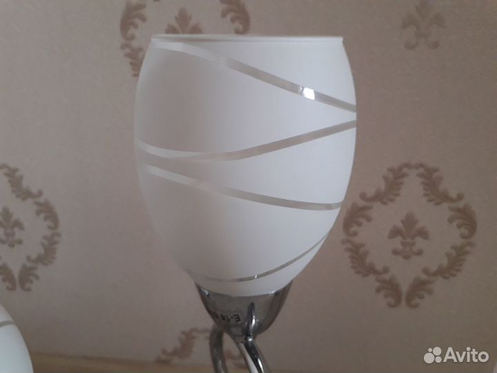 Светильник стекло на 3 лампочки