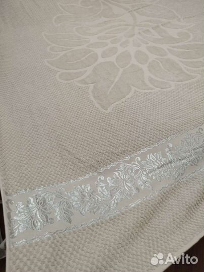 Махровое односпальное покрывало из Турции