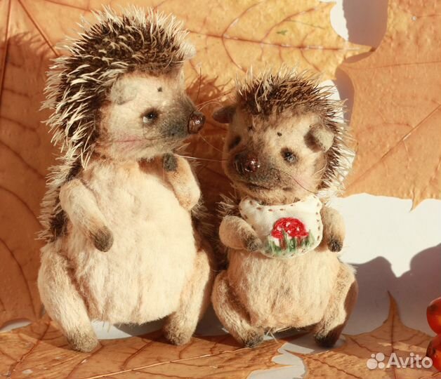 Игрушка тедди Ёжики. Единственный экземпляр