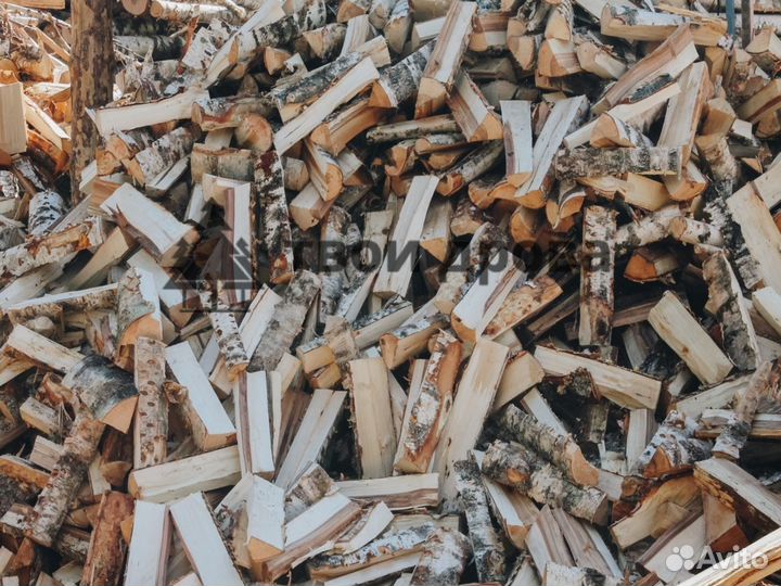 Дрова березовые колотые