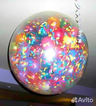 Шар-сюрприз Хлопушка - сюрприз из воздушных шаров