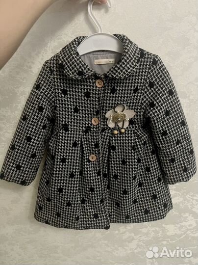 Пальто детское 80 размер