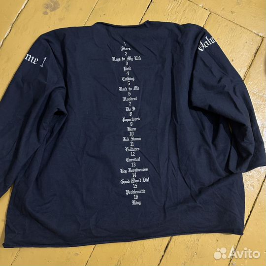 Yeezy vultures лонгслив оригинал