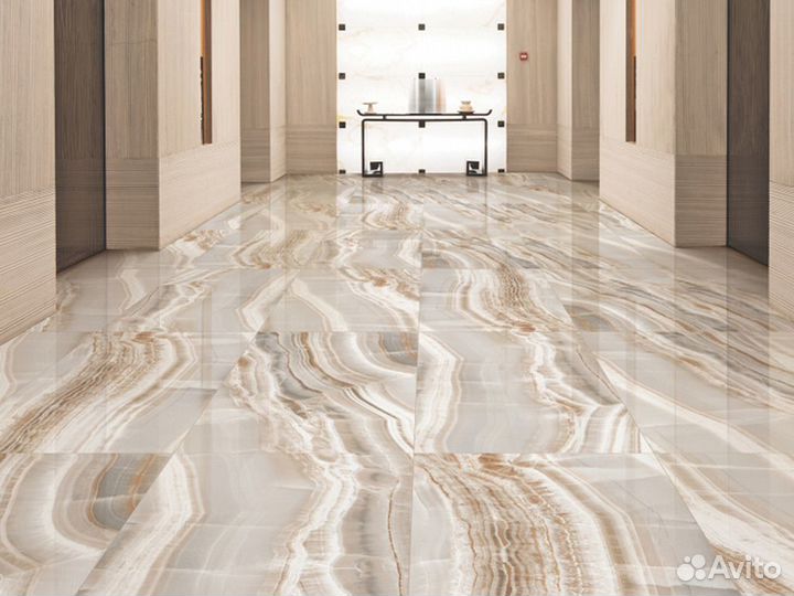 Плитка 60x60 60X60 напольная - под камень, Индия