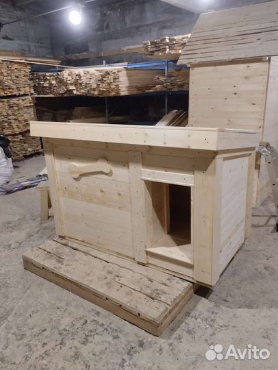 Будка для собаки утепленная