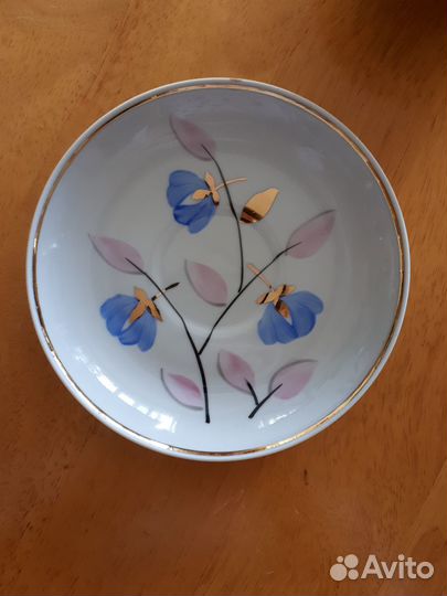 Чайная пара Дулево 1974 г