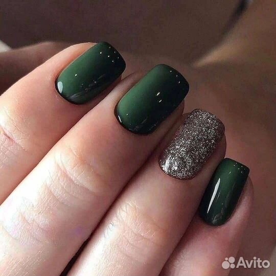 Маникюр и реснички