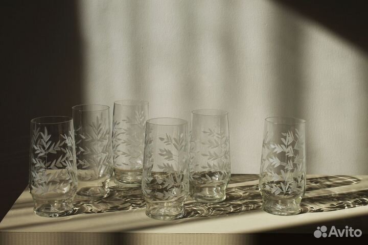 Кувшин и стаканы СССР