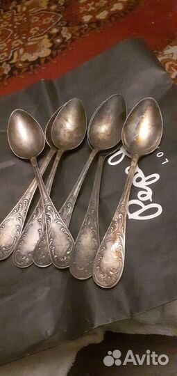 Ложки мельхиор.ножи шнержавейка