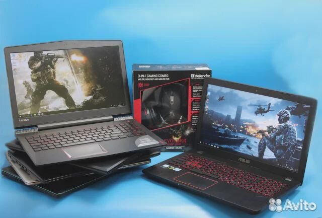 Ноутбуки для Игр, Фото/Видеомонтажа/ с гарантией
