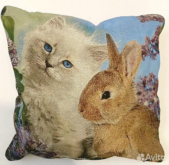 Подушки гобелен наволочки новые