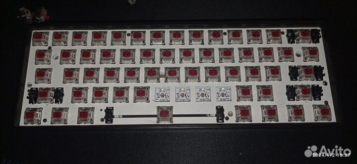 Механическая клавиатура GK61 Gateron Red Hotswap