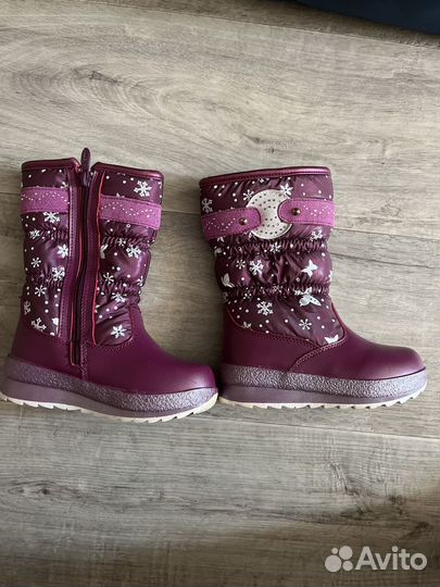 Сапоги зимние для девочки 26