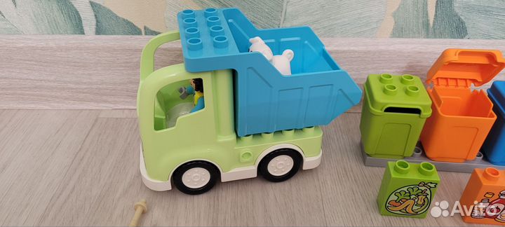 Lego duplo мусоровоз