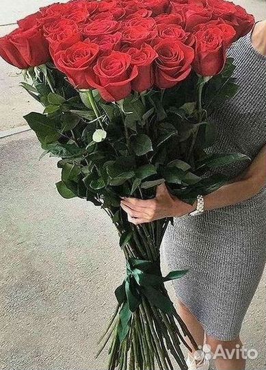 Букет роз 101 роза 51 роза