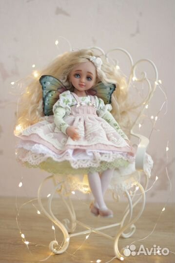 Авторская будуарная кукла ручной работы