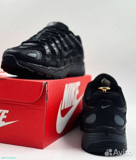 Черные кроссовки Nike P-6000 для стиля и комфорта