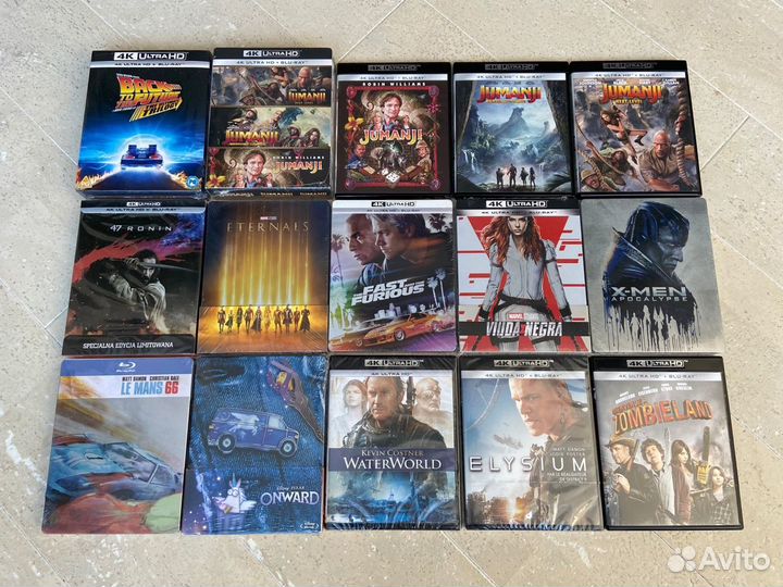 Фильмы 4K UHD, Blu-Ray, Steelbook. Часть 1