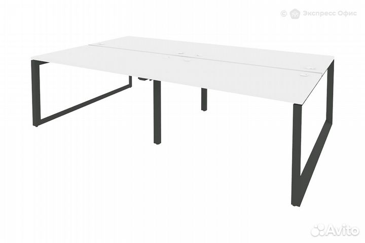 Стол-бенч двойной на О-образном м/к Onix O.MO-D.RS