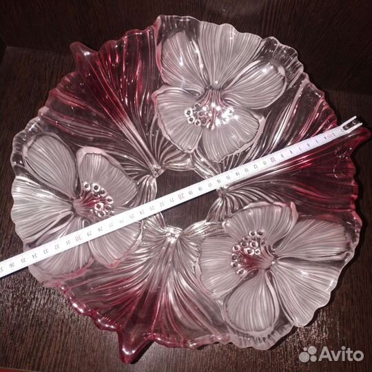 Ваза большая для фруктов диаметром 35 см