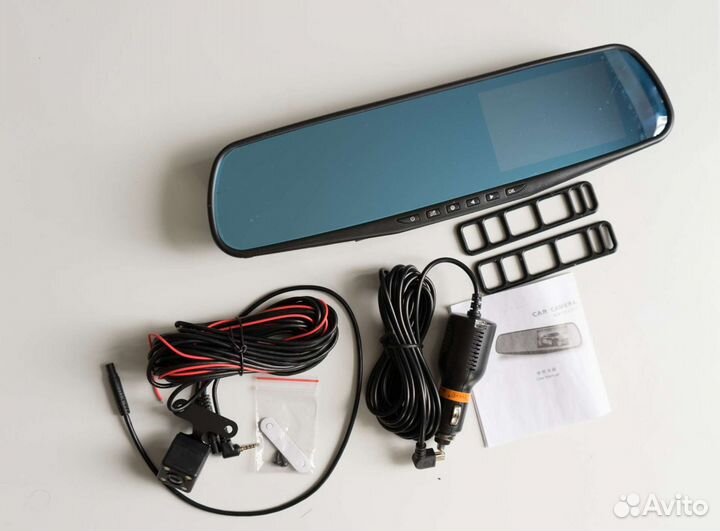 Видеорегистратор зеркало с 2мя камерами