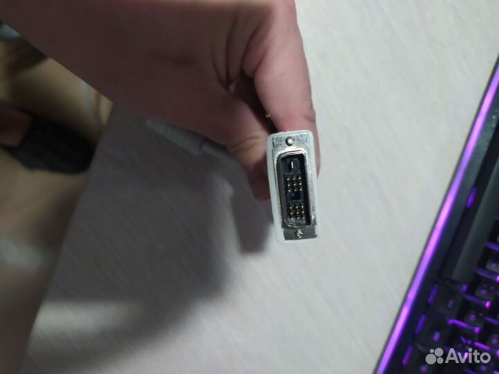 Кабели VGA, hdmi, DP, обмен на DVI-D