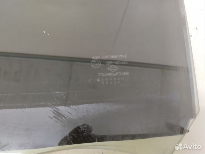 Стекло двери задней левой Renault Duster 2012