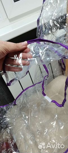 Дождевик на коляску универсальный