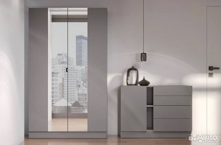 Комод графит 110 см