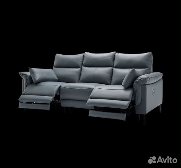 Диван Xiaomi 8H натуральная кожа с эл.реклайнерами