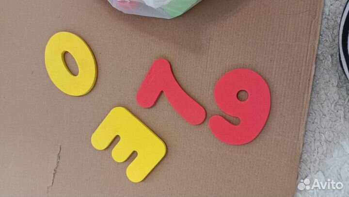 Мягкие буквы и цифры. Алфавит