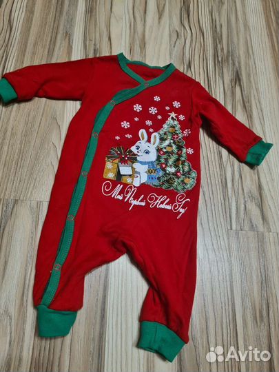 Новогодний костюм для мальчика 62 см