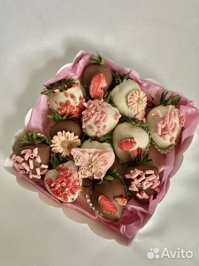 Клубника в шоколаде подарок учителю