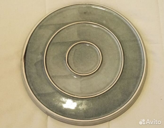 Большая плоская тарелка