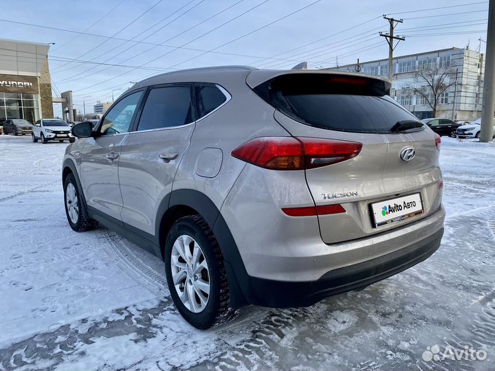 Hyundai Tucson 2.0 AT, 2020, 70 500 км