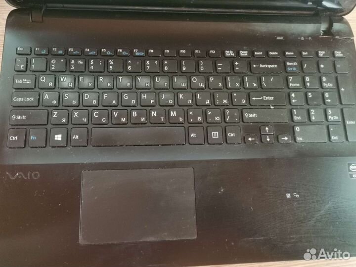 Ноутбук sony vaio i3