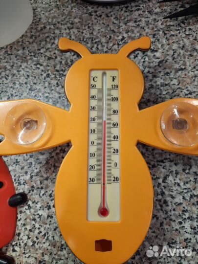 Термометр уличный на окно пчёлка