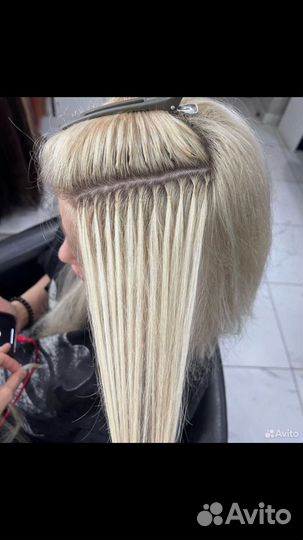 Полное наращивание волос