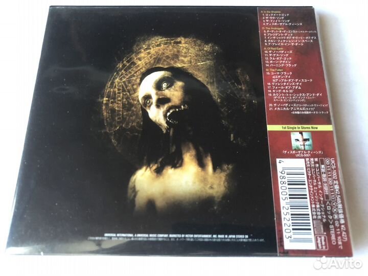 Marilyn Manson 2 CD фирма Japan лимитир. издания