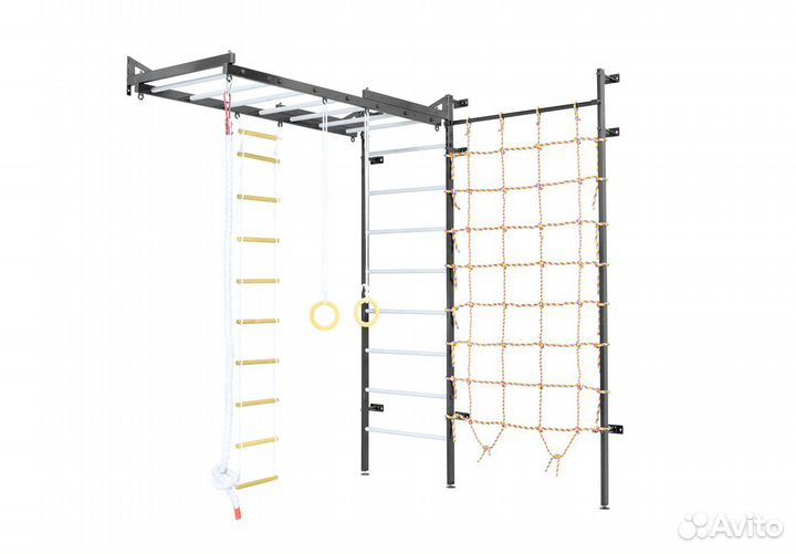 Шведская стенка с рукоходом SPR 3232 + навесное