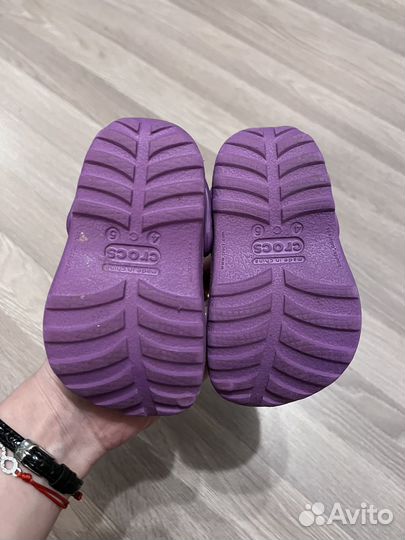 Тапочки детские crocs