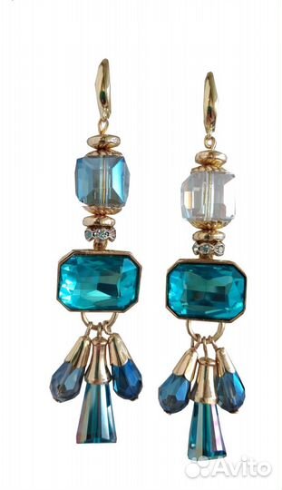 Серьги винтажные Италия