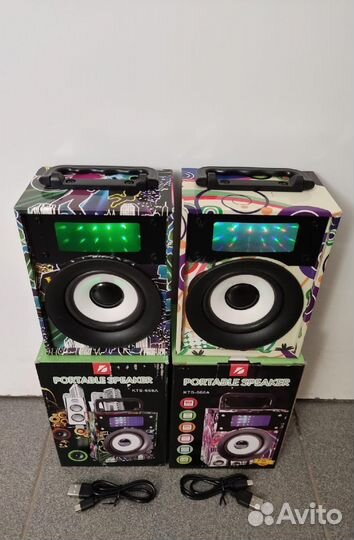 Колонка портативная с блютуз KTS-668A