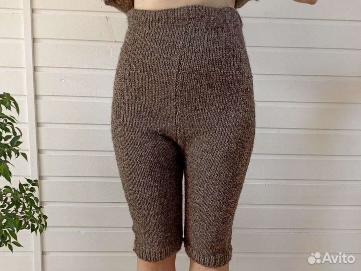 Панталоны шерстяные, ручная вязка