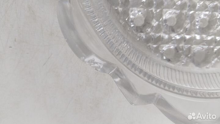 Масленка хрустальная с крышкой СССР