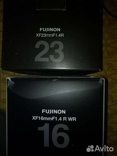 Новые Бленды FujiFilm 23мм 16 мм обмен на ALC-149