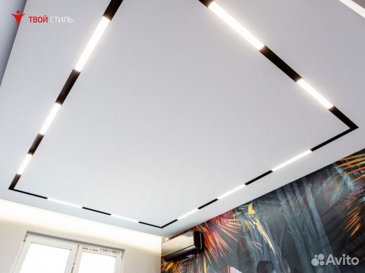 Натяжные потолки. Чистый монтаж